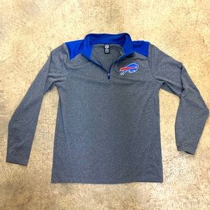 Buffalo Bills Long Sleeve zip up Shirt